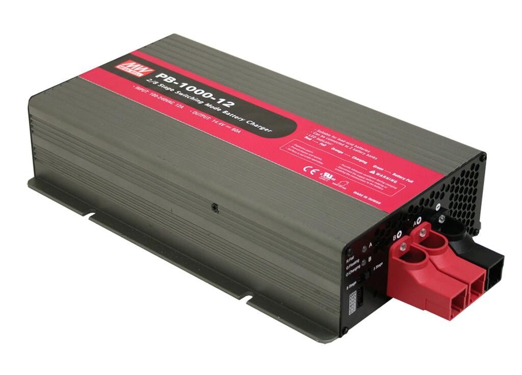 Mean Well PB-1000-48- Carica Batterie Semplice MeanWell - 1000W / 48V / 17,4A   su Alimentatorishop.com