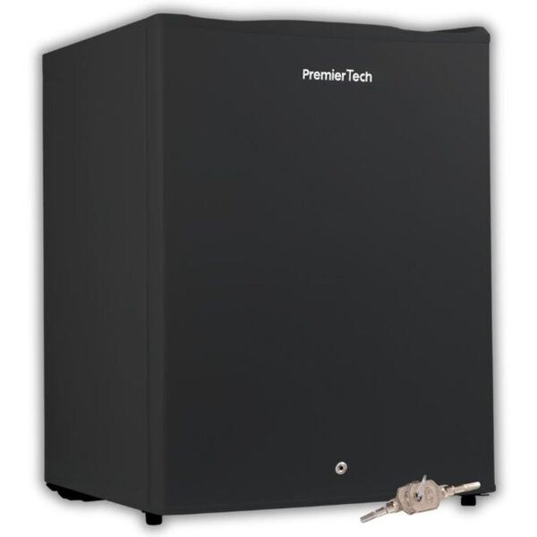 premiertech® <![cdata[premiertech pt-fr43bk mini freezer nero congelatore con chiave 42 litri da -24° gradi 4**** stelle e 39db]]>