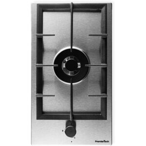 PremierTech® PremierTech PC301 Piano cottura a gas 1 fuoco 30cm Inox mono fiamma