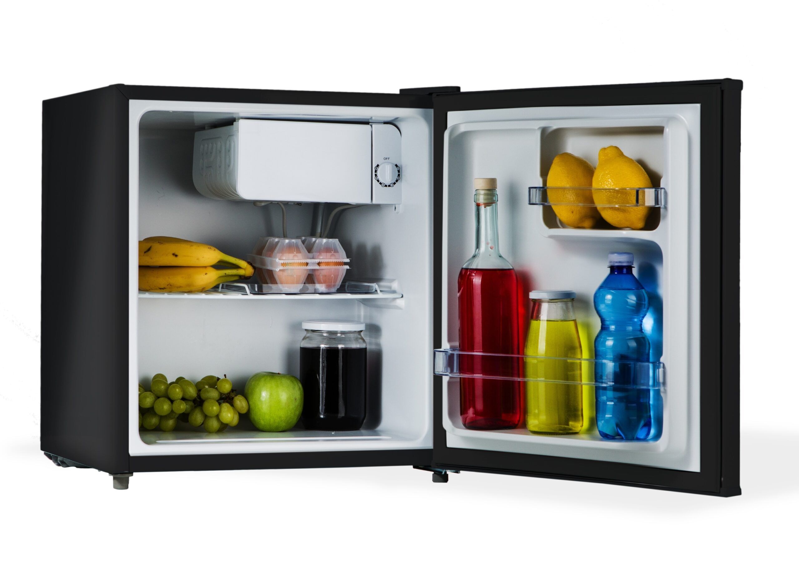 PremierTech® PT-F47B PremierTech Mini Frigo Bar 45 Litri Frigo Hotel Frigo Ufficio Nero Classe E