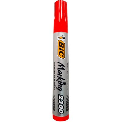 BIC Marking 2300 ECOlutions Marcatore permanente indelebile Colore Rosso BIC Marking 2300 ECOlutions Marcatore permanente indelebile Colore Rosso