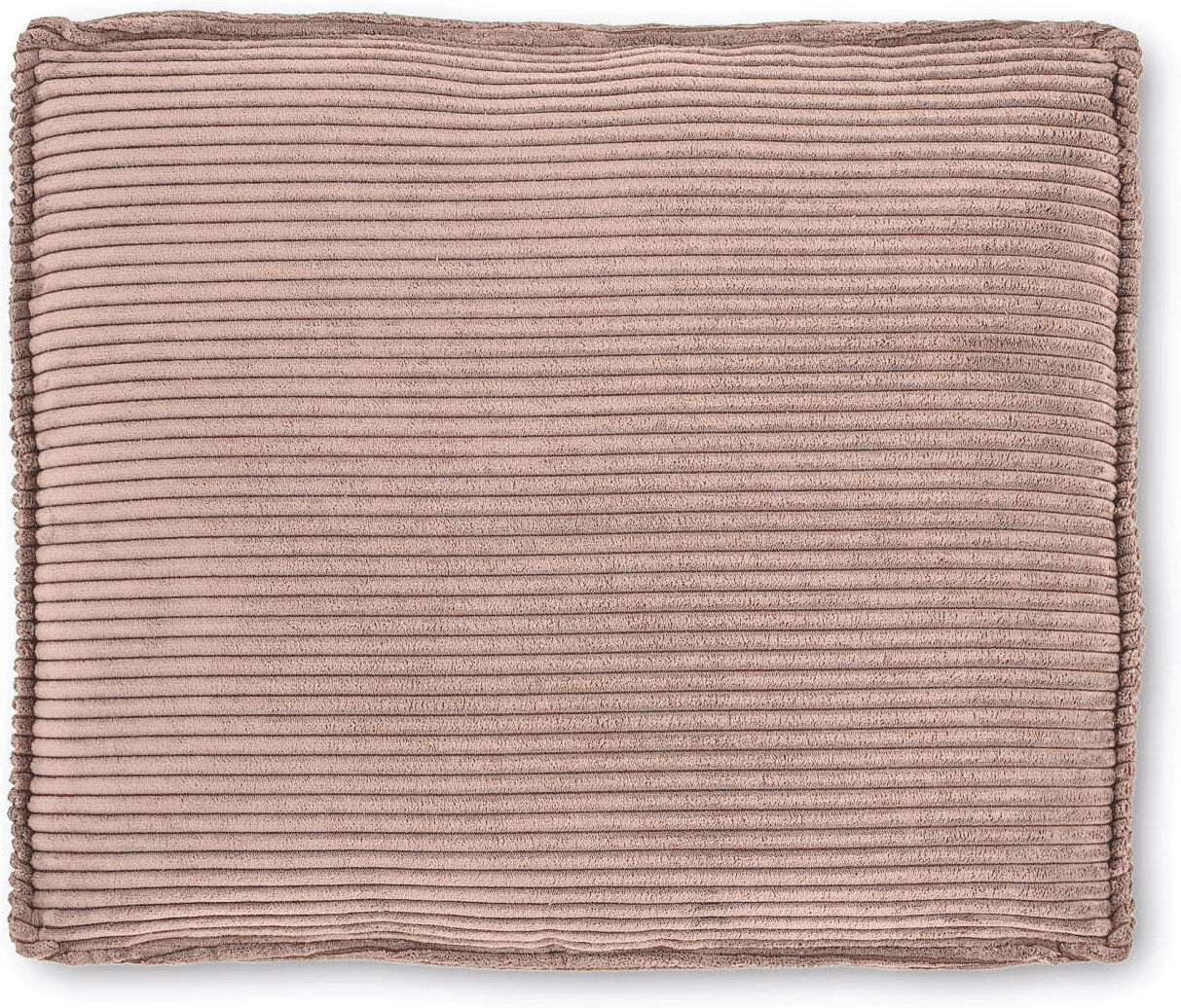 Kave Home Cuscino Blok 50 x 60 cm in velluto a coste rosa