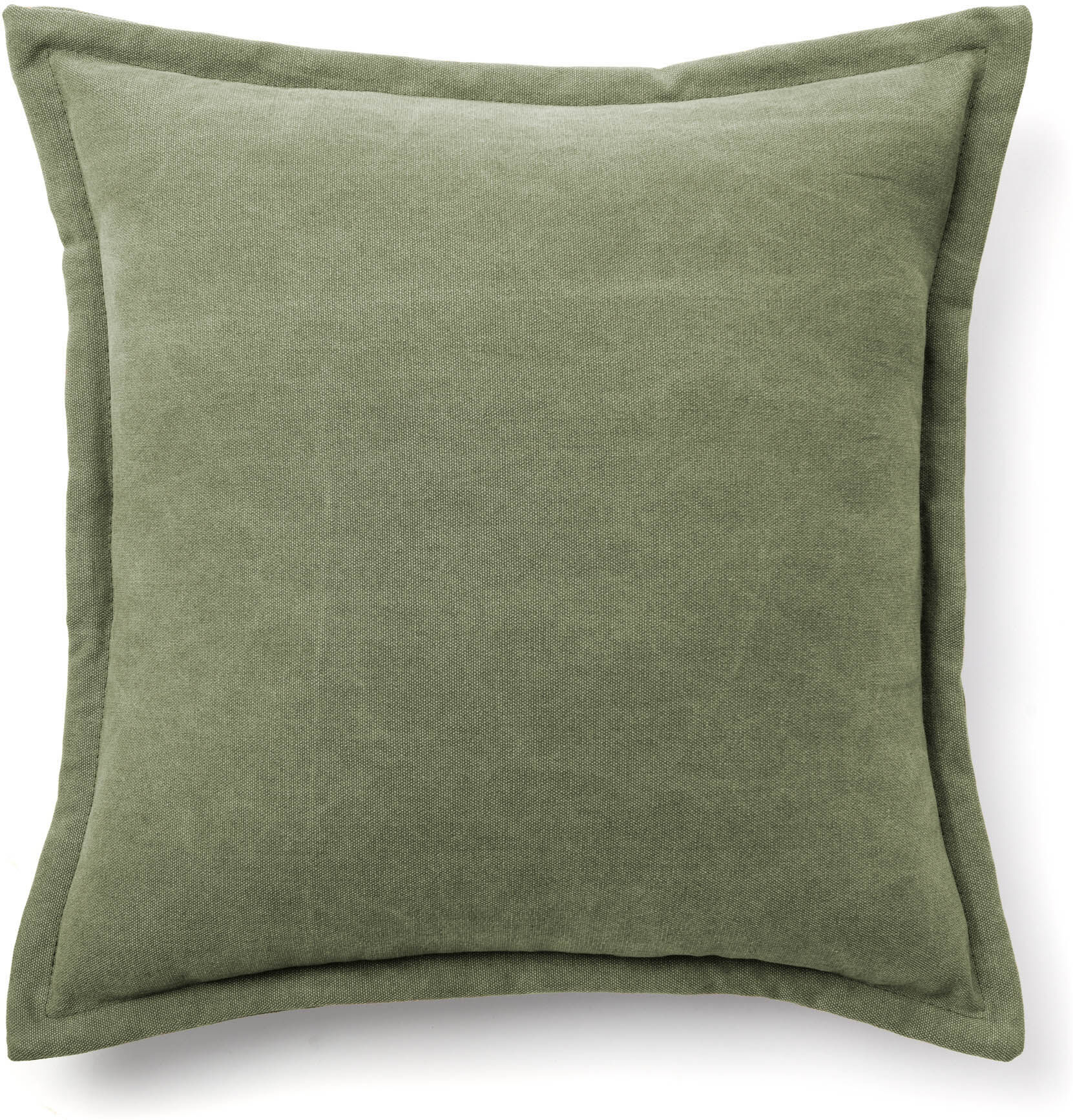 Kave Home Fodera per cuscino Lisette 45 x 45 cm verde