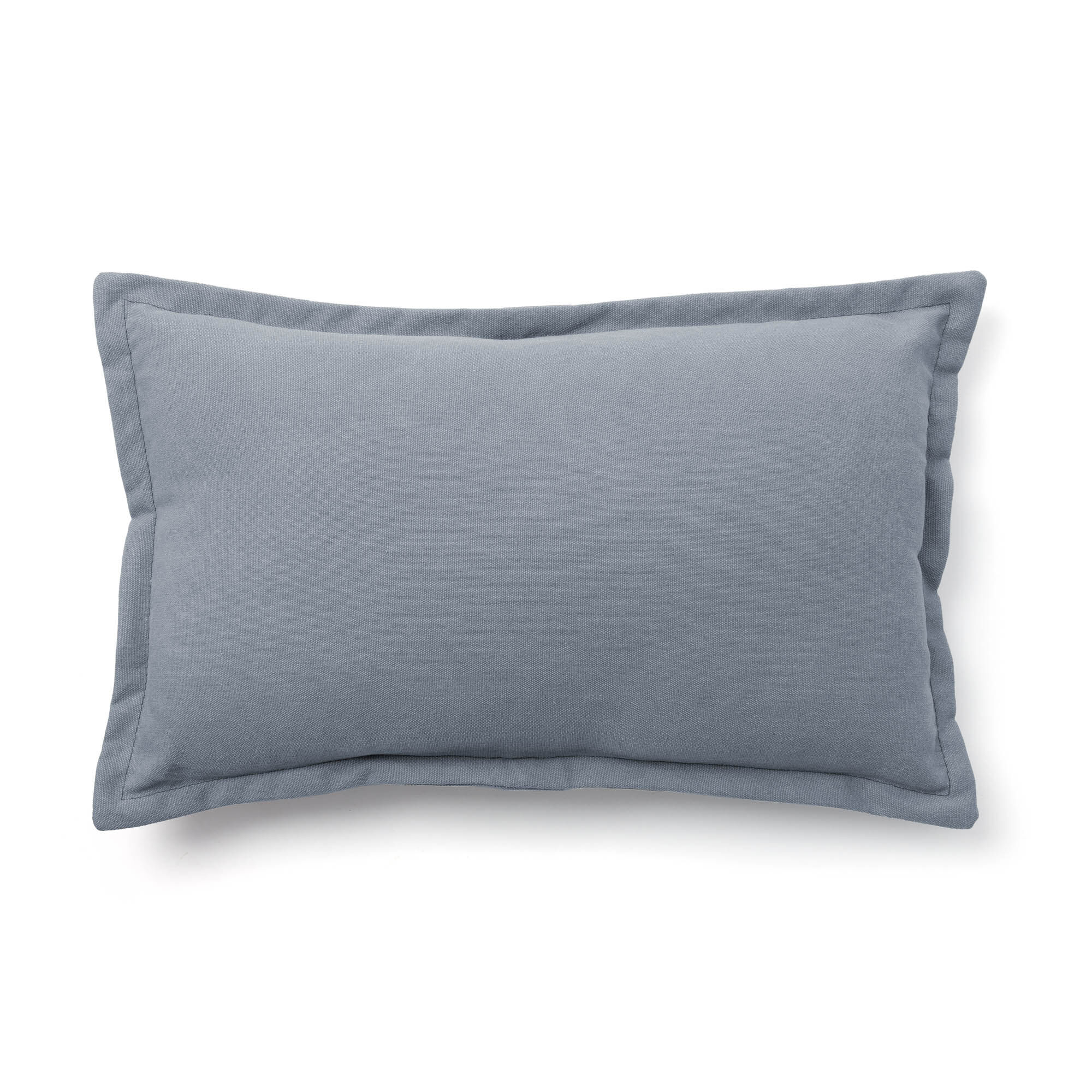 Kave Home Fodera per cuscino Lisette 30 x 50 cm blu