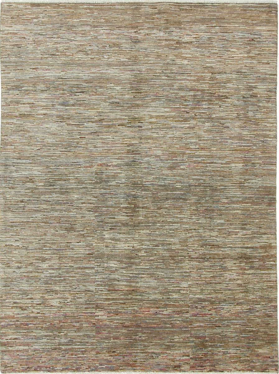 Nain Trading Tappeto Persiano Ziegler Moderni 193x145 Grigio/Beige (Annodato a mano, Persia/Iran, Lana)