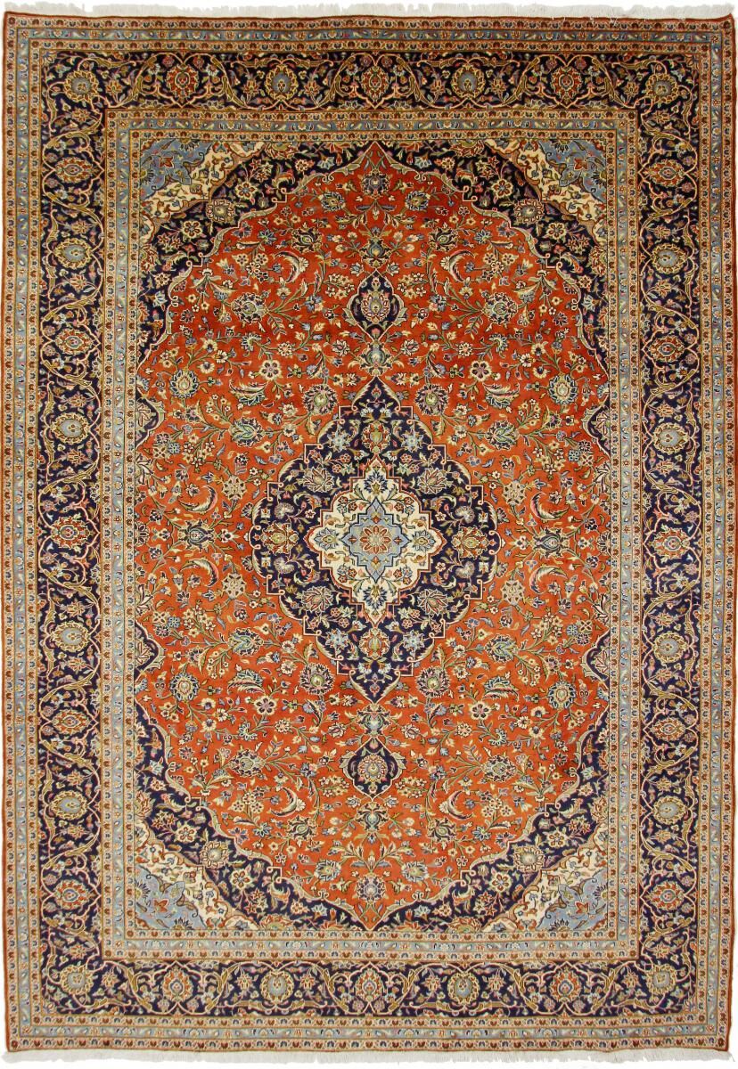 Nain Trading Tappeto Orientale Keshan Kork 413x285 Beige/Marrone (Lana, Persia/Iran, Annodato a mano)