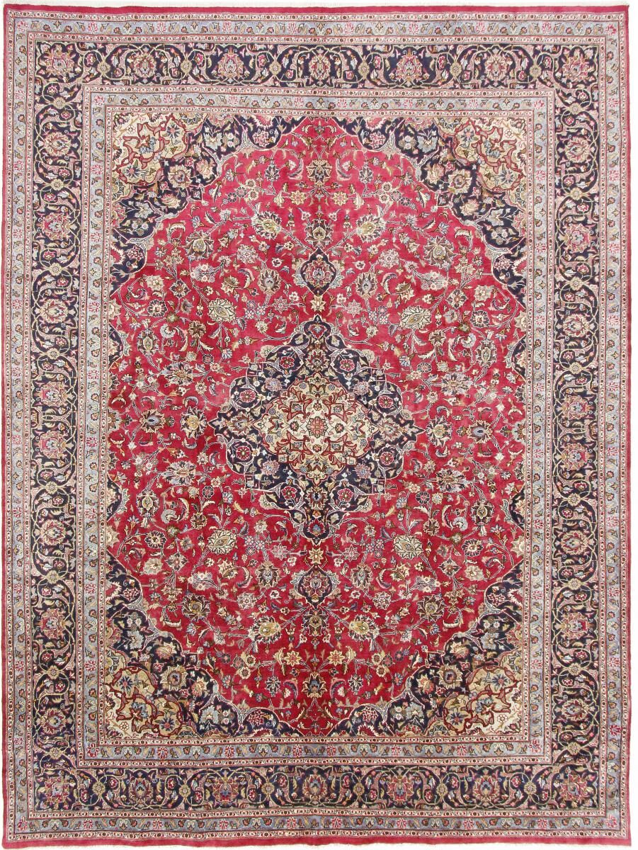 Nain Trading Tappeto Persiano Kaschmar Kork 385x285 Rosso/Rosa (Annodato a mano, Persia/Iran, Lana)
