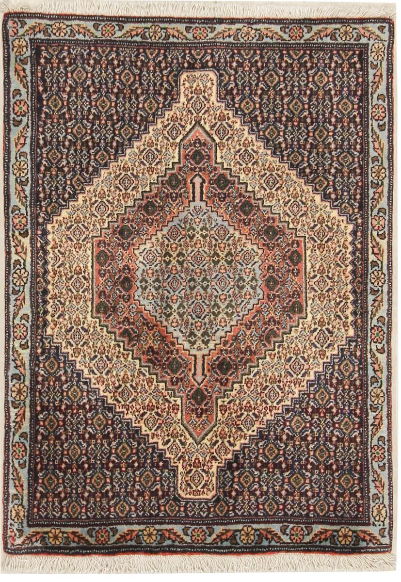 Nain Trading Tappeto Persiano Sanandaj 102x71 Beige/Dunkelbraun (Annodato a mano, Persia/Iran, Lana)