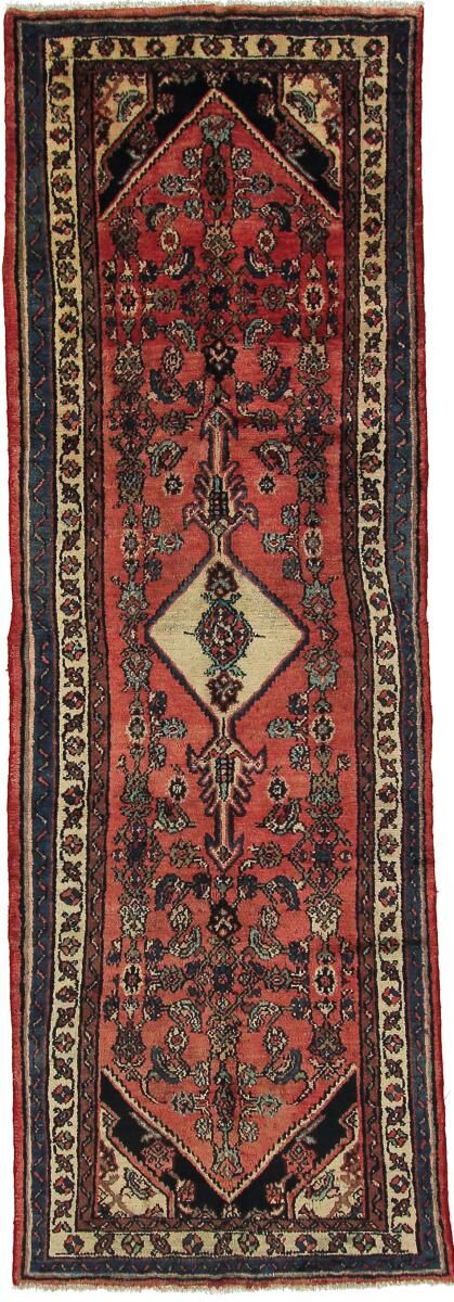 Nain Trading Tappeto Hamadan 303x101 Corridore Grigio Scuro/Arancione (Lana, Persia/Iran, Annodato a mano) Nain Trading Tappeto Hamadan 303x101 Corridore Grigio Scuro/Arancione (Lana, Persia/Iran, Annodato a mano)