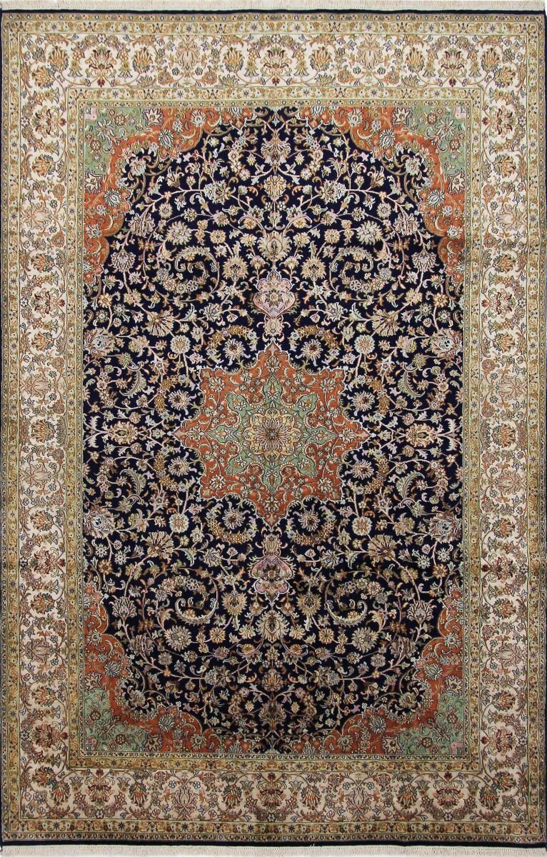 Nain Trading Tappeto Cachemire di Seta 281x182 Grigio Scuro/Marrone Scuro (Seta, India, Annodato a mano) Nain Trading Tappeto Cachemire di Seta 281x182 Grigio Scuro/Marrone Scuro (Seta, India, Annodato a mano)