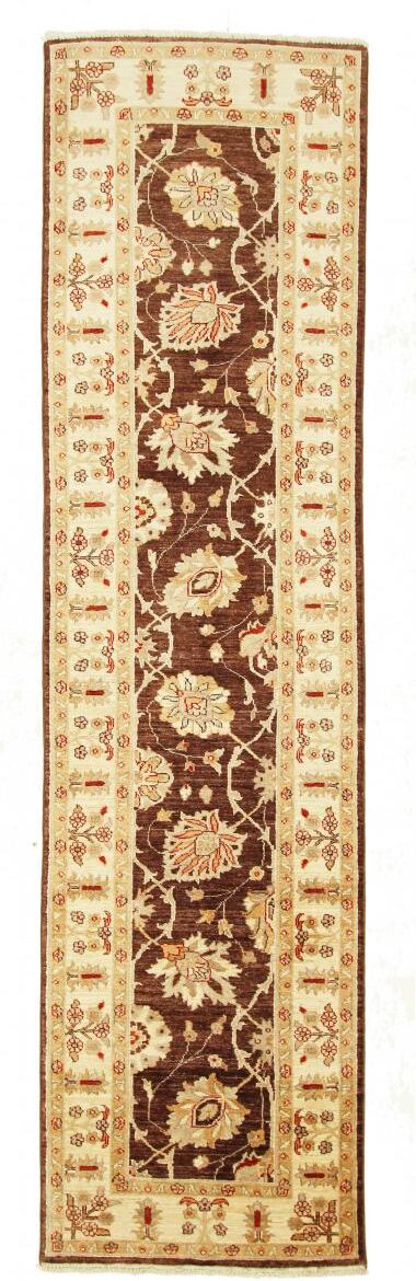 Nain Trading Tappeto Orientale Ziegler Farahan 288x80 Beige/Marrone (Lana, Pakistan, Annodato a mano) Nain Trading Tappeto Orientale Ziegler Farahan 288x80 Beige/Marrone (Lana, Pakistan, Annodato a mano)