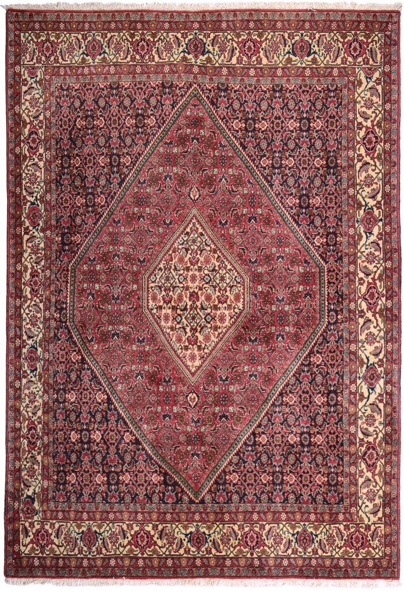 Nain Trading Tappeto Persiano Bidjar 257x176 Rosso/Viola (Annodato a mano, Persia/Iran, Lana) Nain Trading Tappeto Persiano Bidjar 257x176 Rosso/Viola (Annodato a mano, Persia/Iran, Lana)