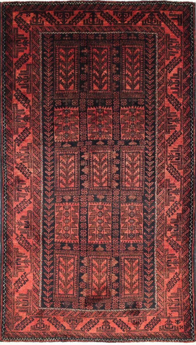 Nain Trading Tappeto Persiano Beluch 195x115 Grigio Scuro/Ruggine (Annodato a mano, Persia/Iran, Lana) Nain Trading Tappeto Persiano Beluch 195x115 Grigio Scuro/Ruggine (Annodato a mano, Persia/Iran, Lana)