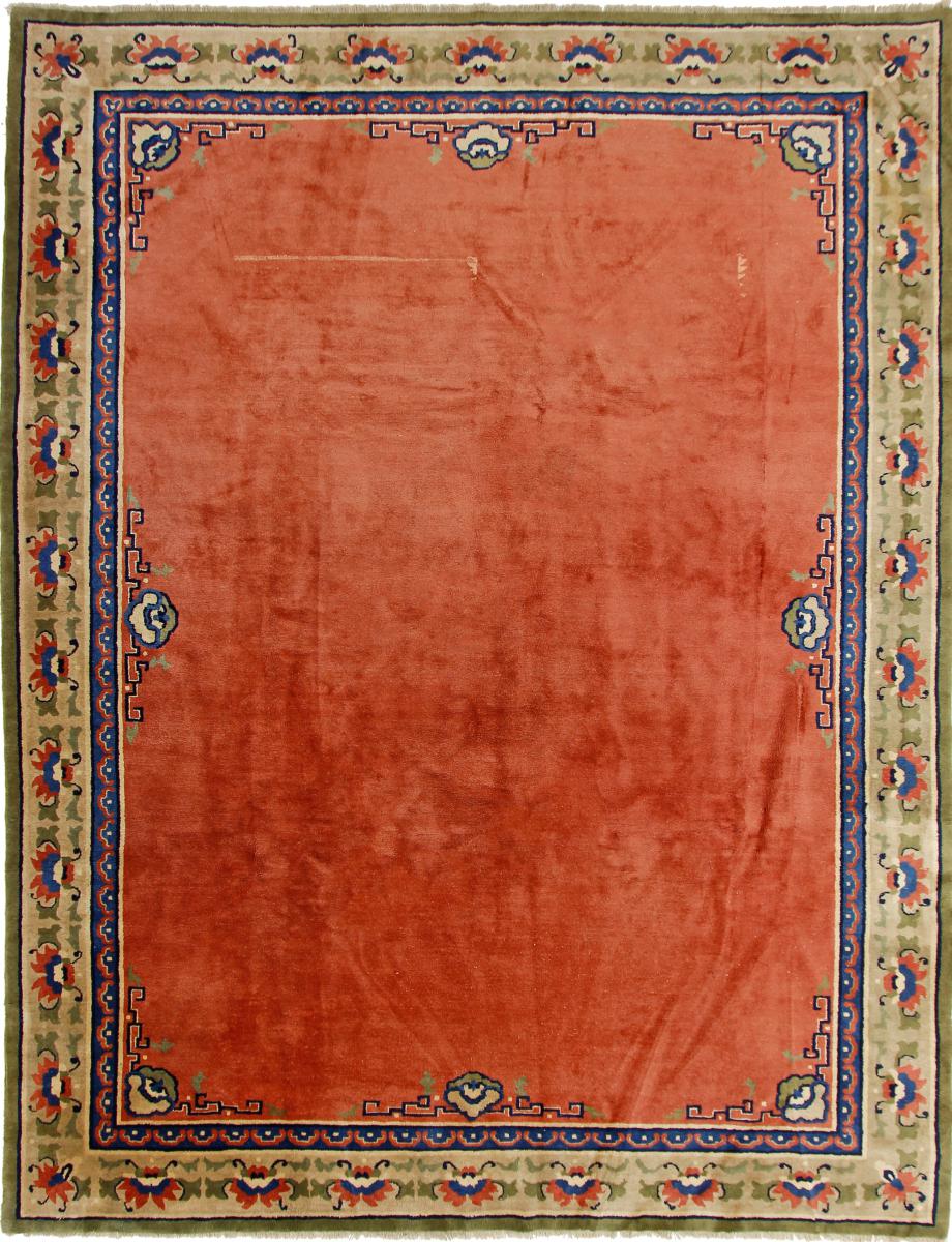 Nain Trading Tappeto Orientale Cinesi Vecchio 352x270 Arancione/Blu Scuro (Lana, Persia/Iran, Annodato a mano) Nain Trading Tappeto Orientale Cinesi Vecchio 352x270 Arancione/Blu Scuro (Lana, Persia/Iran, Annodato a mano)