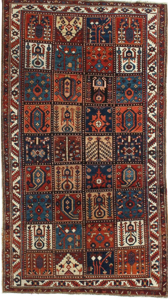 Nain Trading Tappeto Orientale Bakhtiar Antico 1920 295x164 Grigio Scuro/Marrone Scuro (Lana, Persia/Iran, Annodato a mano) Nain Trading Tappeto Orientale Bakhtiar Antico 1920 295x164 Grigio Scuro/Marrone Scuro (Lana, Persia/Iran, Annodato a mano)