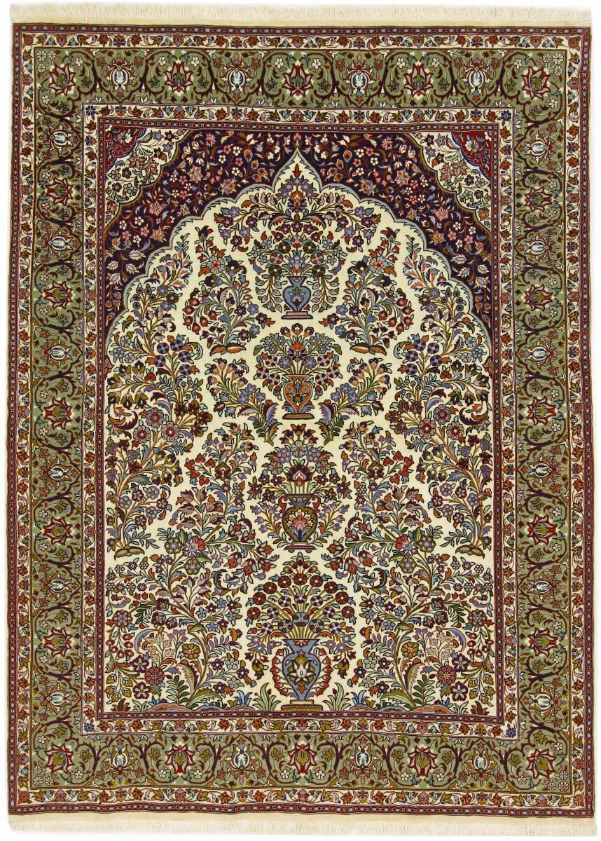 Nain Trading Tappeto Fatto A Mano Saruk 236x176 Beige/Marrone Scuro (Lana, Persia/Iran)