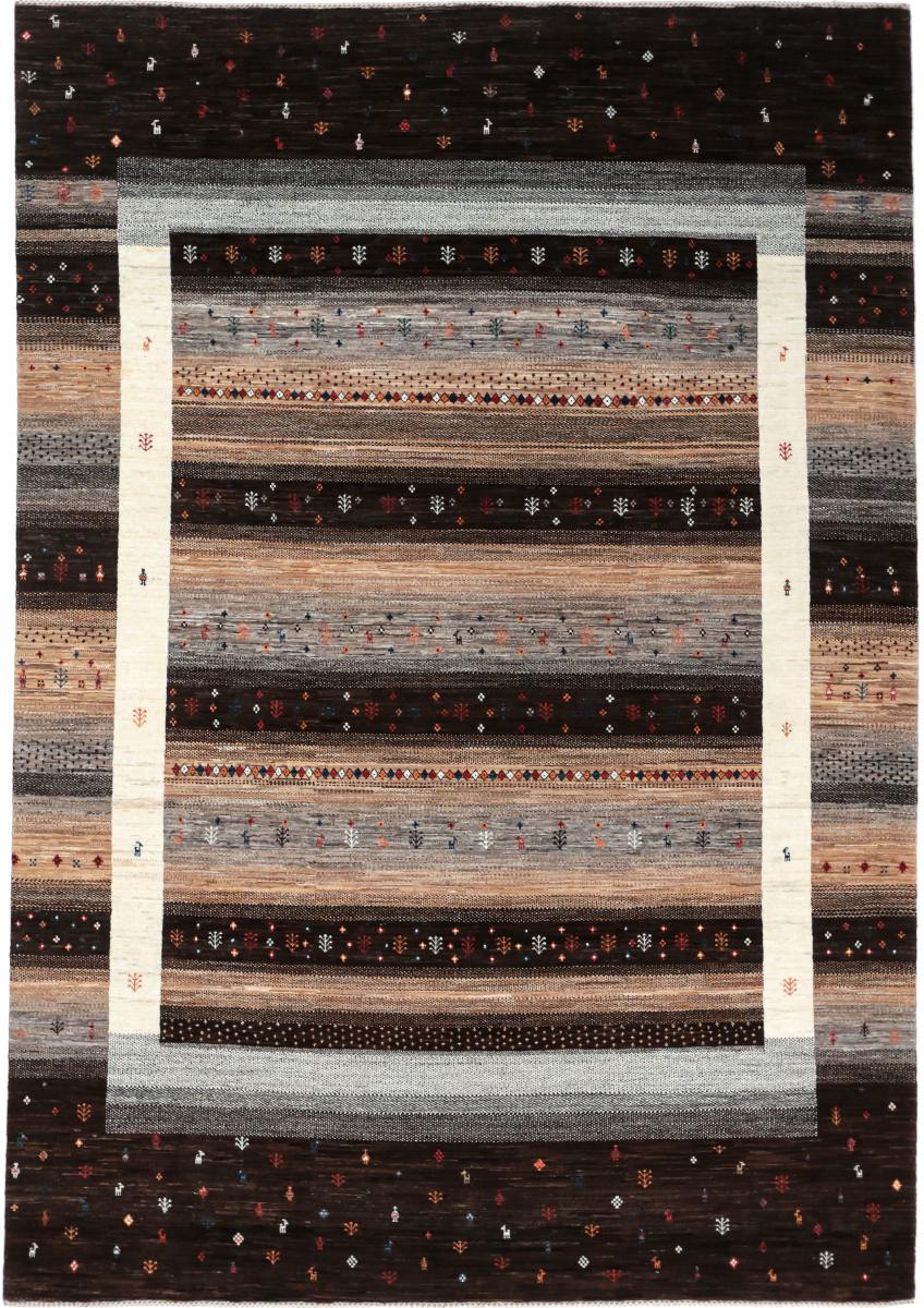 Nain Trading Tappeto Orientale Persia Gabbeh Loribaft Nowbaft 311x218 Grigio Scuro/Marrone Scuro (Persia/Iran, Lana, Annodato a mano) Nain Trading Tappeto Orientale Persia Gabbeh Loribaft Nowbaft 311x218 Grigio Scuro/Marrone Scuro (Persia/Iran, Lana, Annodato a mano)