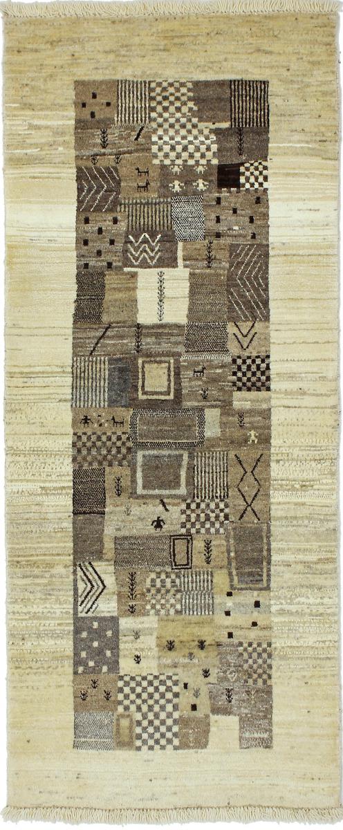 Nain Trading Tappeto Persia Gabbeh Loribaft 195x79 Moderna/Design Corridore Beige/Marrone Scuro (Annodato a mano, Lana, Persia/Iran) Nain Trading Tappeto Persia Gabbeh Loribaft 195x79 Moderna/Design Corridore Beige/Marrone Scuro (Annodato a mano, Lana, Persia/Iran)
