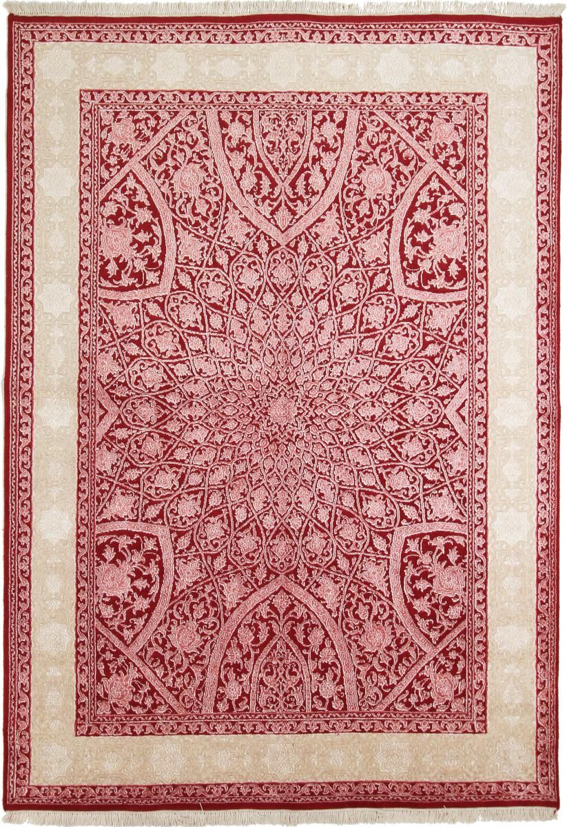 Nain Trading Tappeto Fatto A Mano Golestan 248x176 Ruggine/Rosa (Lana / Seta, India) Nain Trading Tappeto Fatto A Mano Golestan 248x176 Ruggine/Rosa (Lana / Seta, India)
