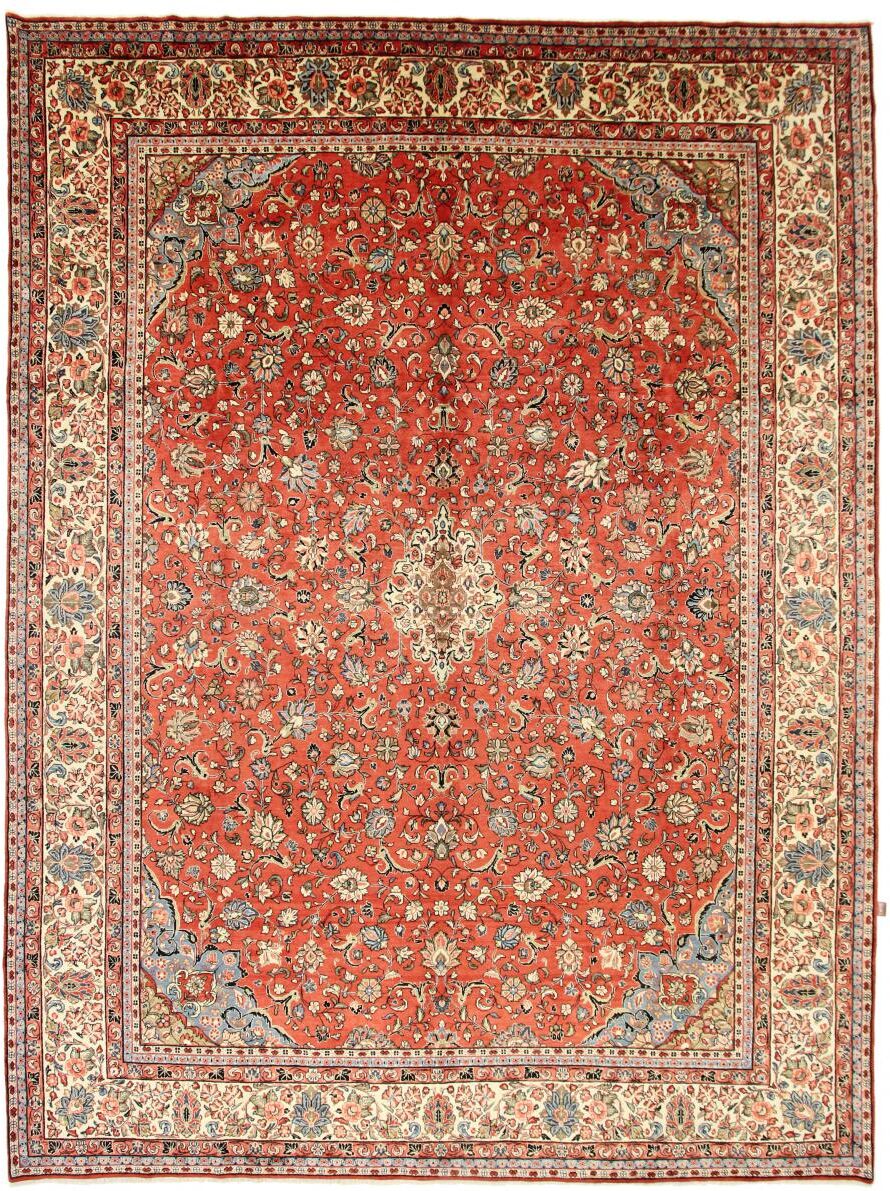 Nain Trading Tappeto Orientale Saruk 421x313 Beige/Rosa (Lana, Persia/Iran, Annodato a mano) Nain Trading Tappeto Orientale Saruk 421x313 Beige/Rosa (Lana, Persia/Iran, Annodato a mano)