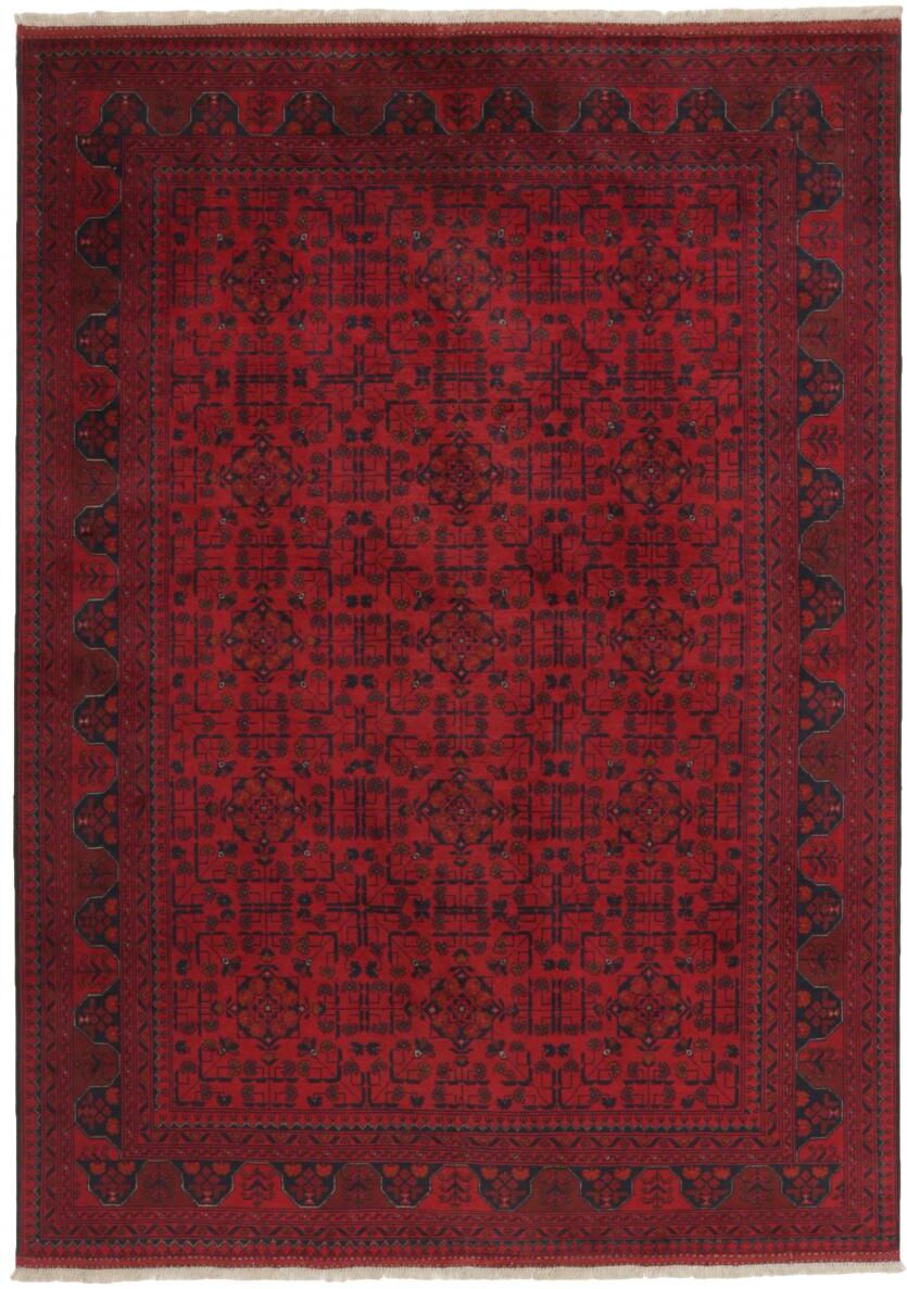 Nain Trading Tappeto Orientale Khal Mohammadi 241x170 Marrone Scuro/Viola (Lana, Afghanistan, Annodato a mano) Nain Trading Tappeto Orientale Khal Mohammadi 241x170 Marrone Scuro/Viola (Lana, Afghanistan, Annodato a mano)