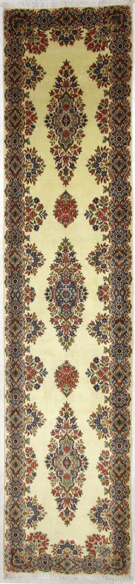 Nain Trading Tappeto Orientale Kirman Rafsanjan 397x90 Corridore Beige/Marrone Scuro (Persia/Iran, Lana, Annodato a mano) Nain Trading Tappeto Orientale Kirman Rafsanjan 397x90 Corridore Beige/Marrone Scuro (Persia/Iran, Lana, Annodato a mano)