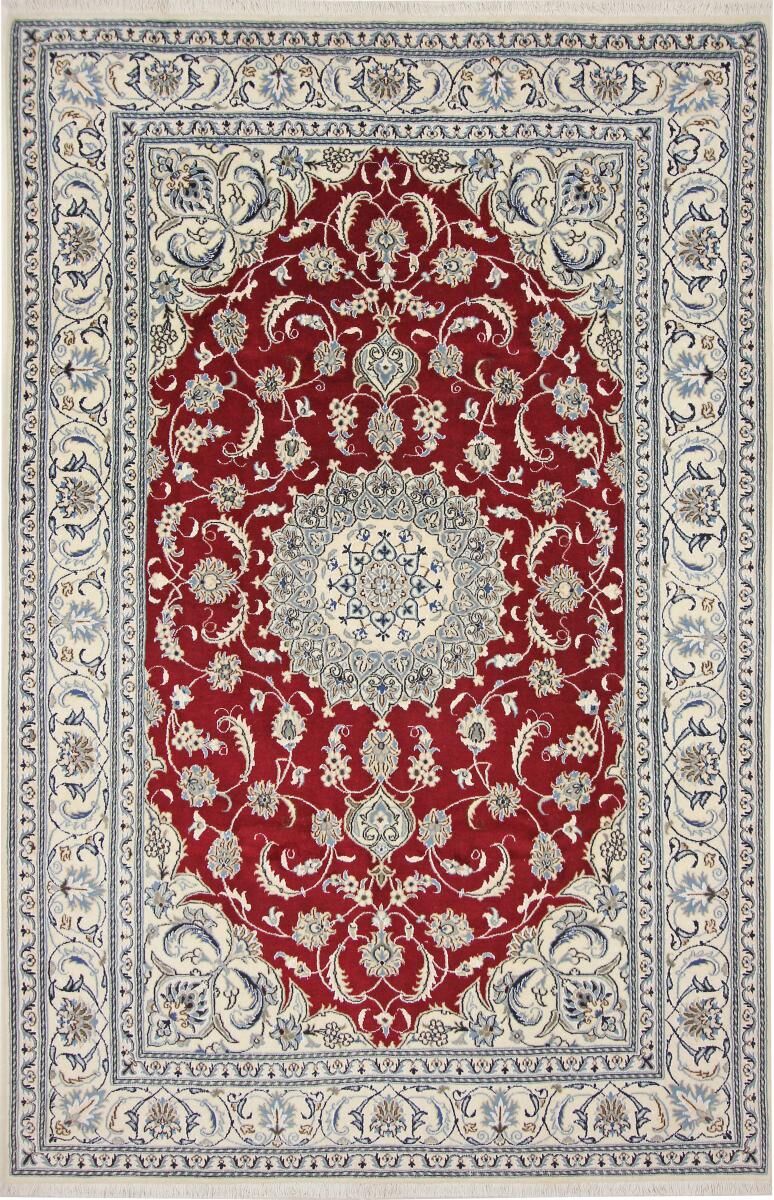 Nain Trading Tappeto Persiano Nain 301x201 Grigio Scuro/Beige (Annodato a mano, Persia/Iran, Lana / Seta) Nain Trading Tappeto Persiano Nain 301x201 Grigio Scuro/Beige (Annodato a mano, Persia/Iran, Lana / Seta)