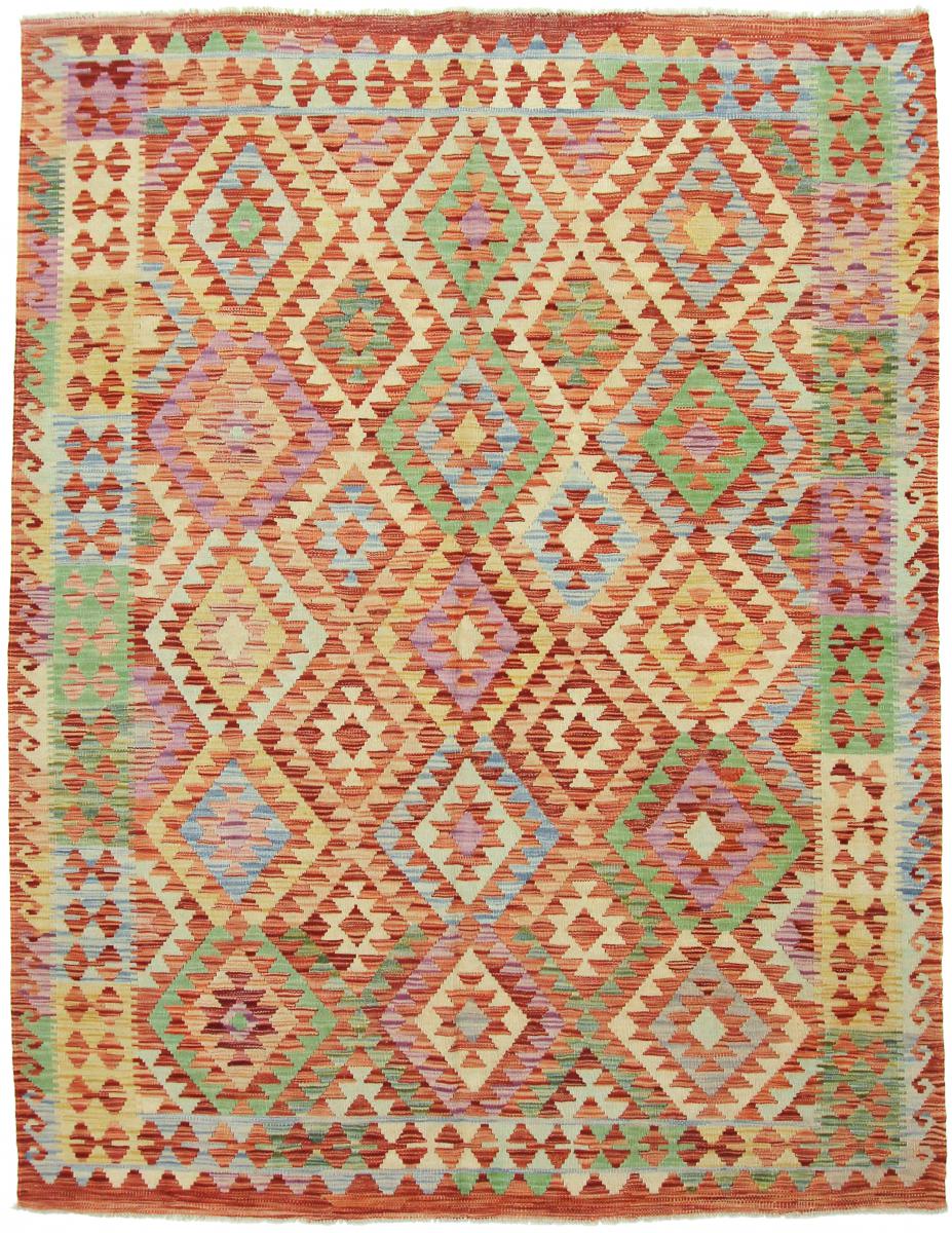 Nain Trading Tappeto Kilim Afghan 227x177 Arancione/Rosa (Afghanistan, Tessuto a mano, Lana) Nain Trading Tappeto Kilim Afghan 227x177 Arancione/Rosa (Afghanistan, Tessuto a mano, Lana)