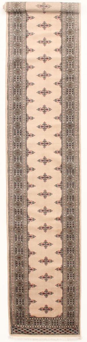 Nain Trading Tappeto Orientale Pakistan Buchara 2ply 457x79 Grigio/Beige (Pakistan, Lana, Annodato a mano) Nain Trading Tappeto Orientale Pakistan Buchara 2ply 457x79 Grigio/Beige (Pakistan, Lana, Annodato a mano)