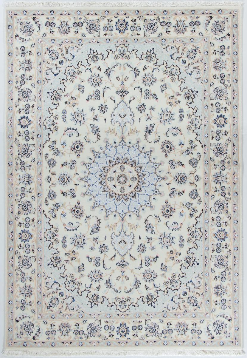 Nain Trading Tappeto Orientale Nain 9La Sherkat 211x139 Grigio/Beige (Lana / Seta, Persia/Iran, Annodato a mano) Nain Trading Tappeto Orientale Nain 9La Sherkat 211x139 Grigio/Beige (Lana / Seta, Persia/Iran, Annodato a mano)