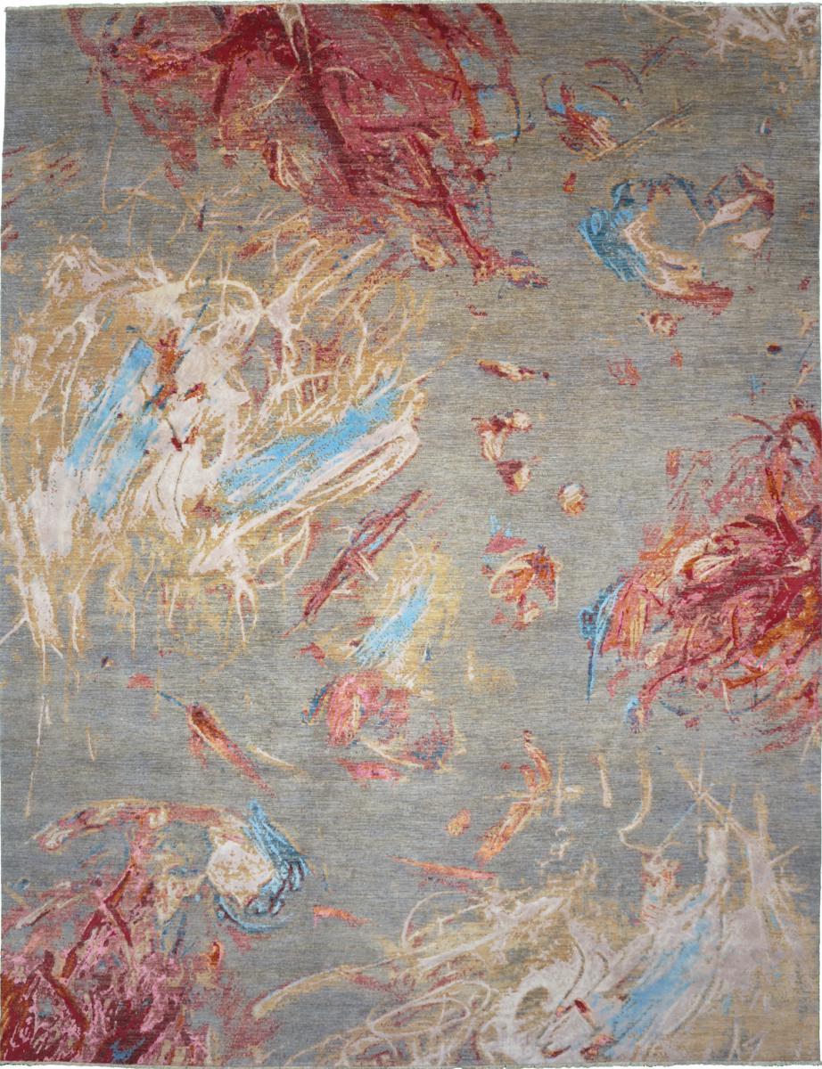 Nain Trading Tappeto Fatto A Mano Mahra 364x274 Beige/Rosso (Lana / Seta, Pakistan) Nain Trading Tappeto Fatto A Mano Mahra 364x274 Beige/Rosso (Lana / Seta, Pakistan)