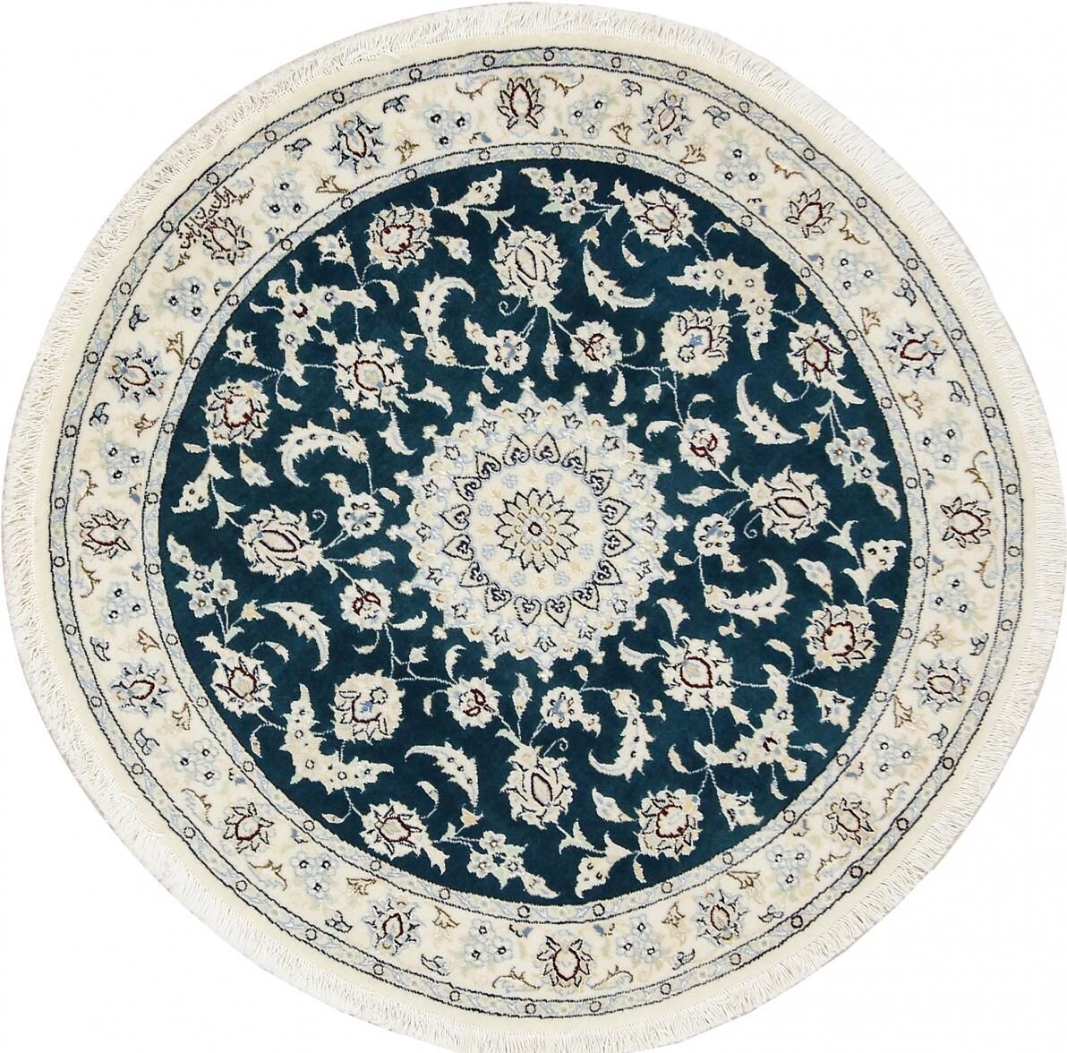 Nain Trading Tappeto Orientale Nain 9La Firmato 99x101 Rossoondo Grigio Scuro/Blu Scuro (Lana / Seta, Persia/Iran, Annodato a mano) Nain Trading Tappeto Orientale Nain 9La Firmato 99x101 Rossoondo Grigio Scuro/Blu Scuro (Lana / Seta, Persia/Iran, Annodato a mano)
