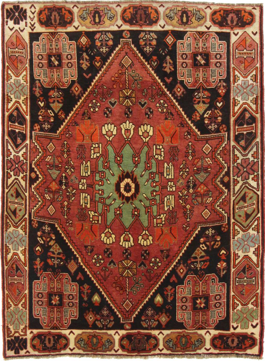 Nain Trading Tappeto Persiano Ghashghai 178x132 Grigio Scuro/Ruggine (Annodato a mano, Persia/Iran, Lana) Nain Trading Tappeto Persiano Ghashghai 178x132 Grigio Scuro/Ruggine (Annodato a mano, Persia/Iran, Lana)