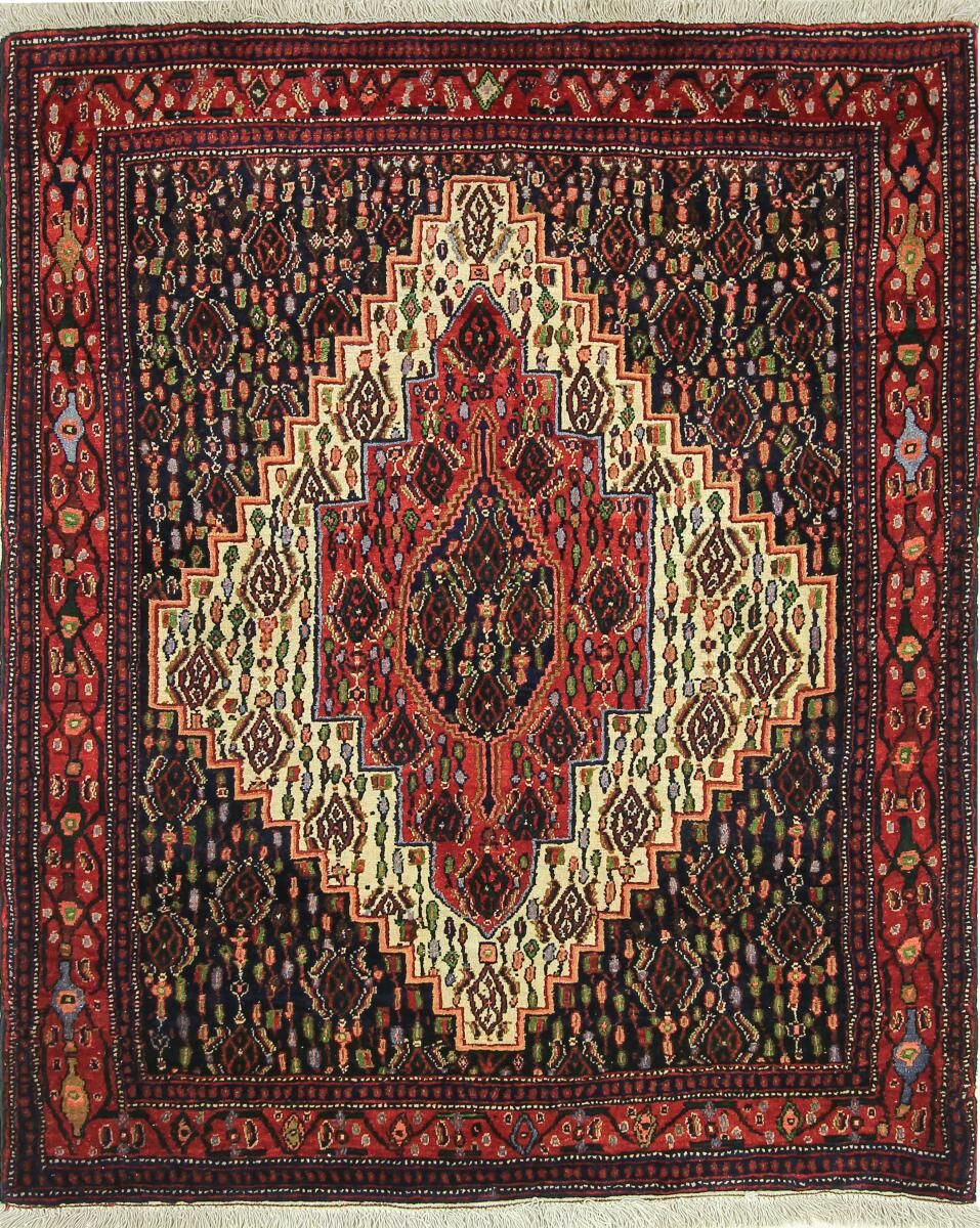 Nain Trading Tappeto Orientale Hamadan 149x124 Beige/Marrone Scuro (Persia/Iran, Lana, Annodato a mano) Nain Trading Tappeto Orientale Hamadan 149x124 Beige/Marrone Scuro (Persia/Iran, Lana, Annodato a mano)