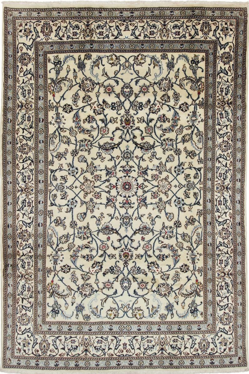 Nain Trading Tappeto Persiano Nain 299x197 Grigio Scuro/Marrone Scuro (Annodato a mano, Persia/Iran, Lana / Seta)