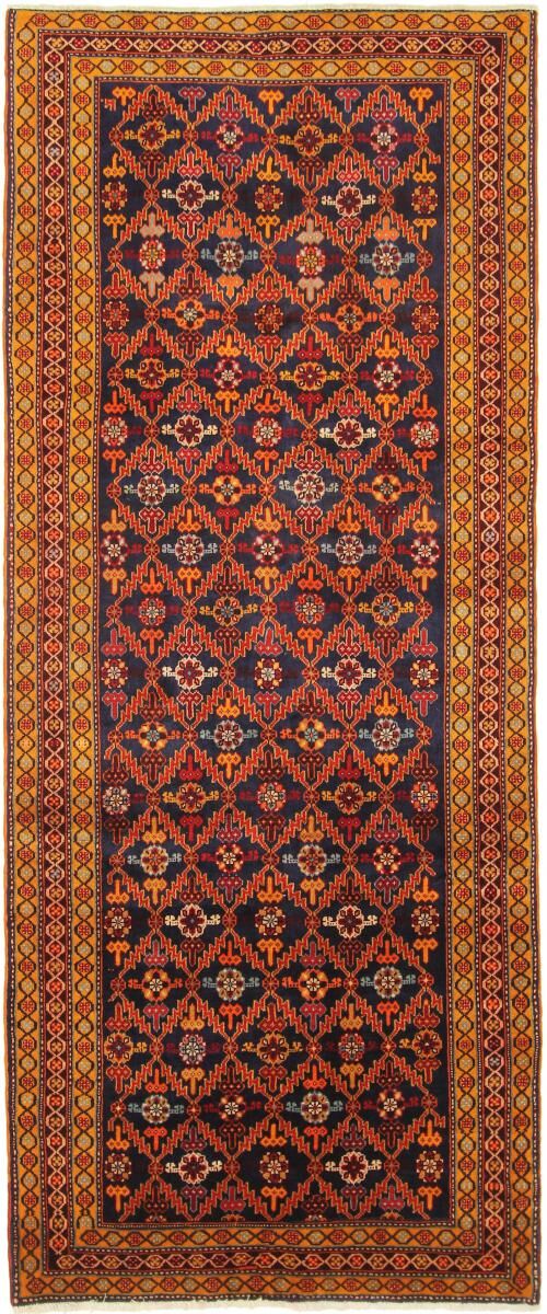 Nain Trading Tappeto Ardebil 315x131 Corridore Marrone/Arancione (Lana, Persia/Iran, Annodato a mano)
