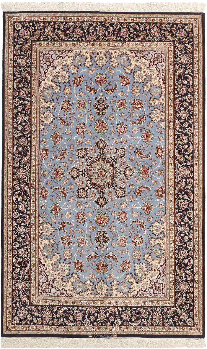 Nain Trading Tappeto Persiano Isfahan 246x156 Grigio Scuro/Beige (Annodato a mano, Persia/Iran, Lana / Seta) Nain Trading Tappeto Persiano Isfahan 246x156 Grigio Scuro/Beige (Annodato a mano, Persia/Iran, Lana / Seta)