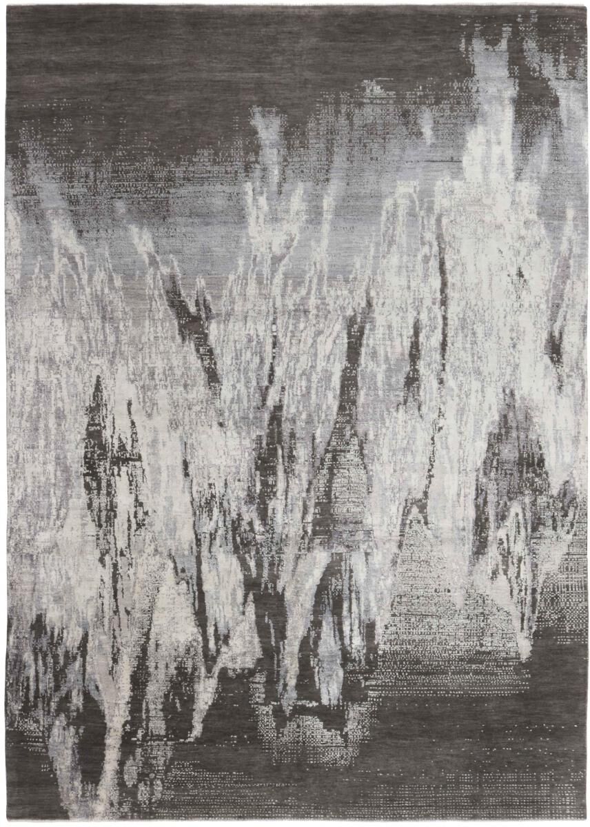 Nain Trading Tappeto Sadraa 349x247 Beige/Marrone Scuro (India, Annodato a mano, Lana / Viscosa) Nain Trading Tappeto Sadraa 349x247 Beige/Marrone Scuro (India, Annodato a mano, Lana / Viscosa)