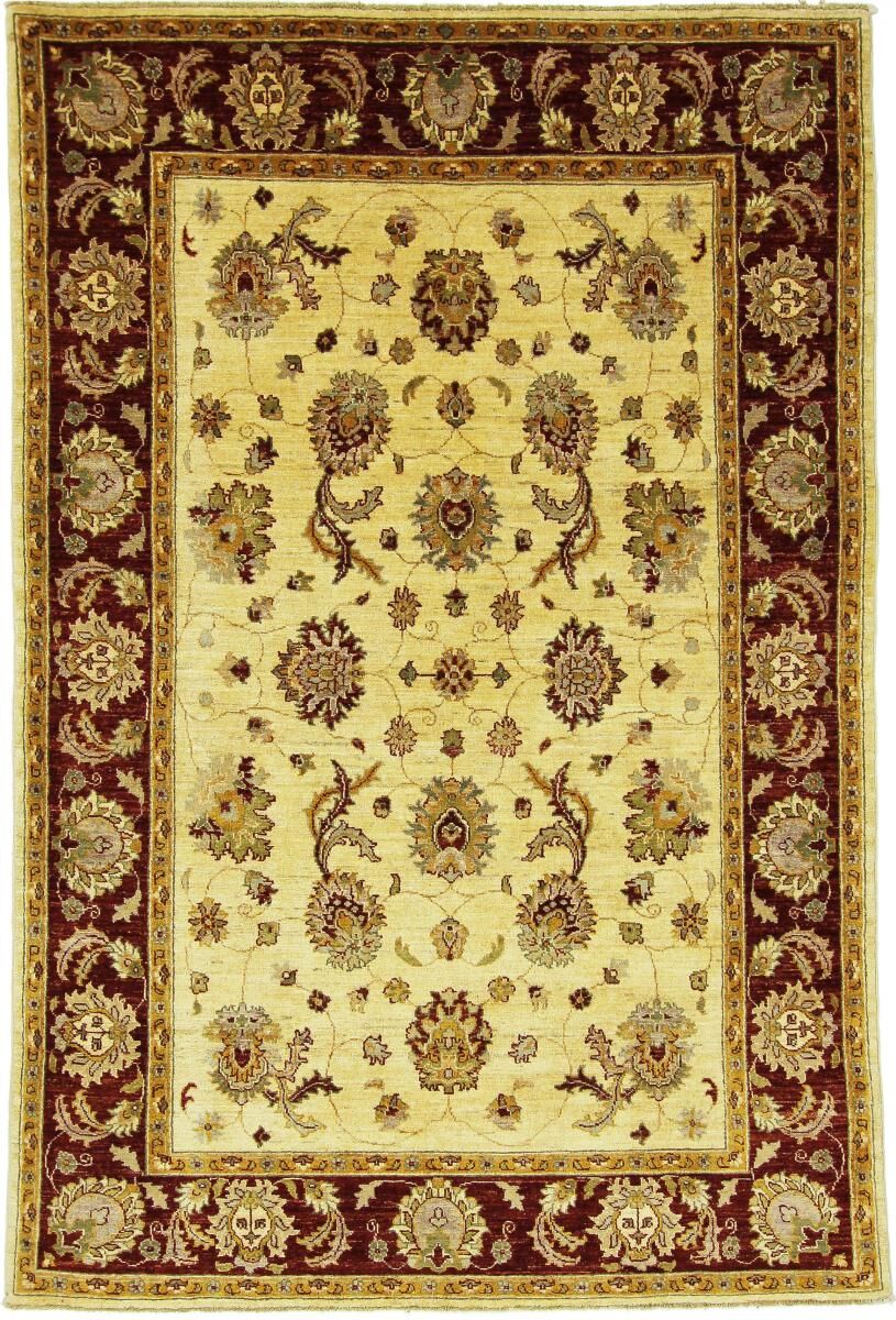 Nain Trading Tappeto Orientale Ziegler Farahan 231x151 Verde Oliva/Rosa (Lana, Afghanistan, Annodato a mano) Nain Trading Tappeto Orientale Ziegler Farahan 231x151 Verde Oliva/Rosa (Lana, Afghanistan, Annodato a mano)