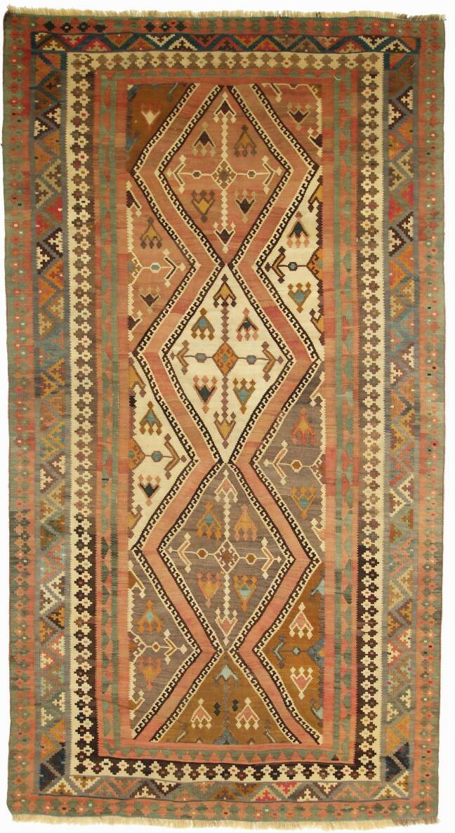 Nain Trading Tappeto Persiano Kilim Fars Old Style 314x169 Corridore Beige/Arancione (Tessuto a mano, Persia/Iran, Lana) Nain Trading Tappeto Persiano Kilim Fars Old Style 314x169 Corridore Beige/Arancione (Tessuto a mano, Persia/Iran, Lana)