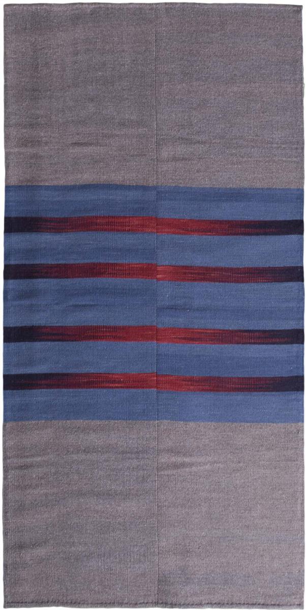 Nain Trading Tappeto Persiano Kilim Fars Design Kiasar 191x92 Corridore Grigio Scuro/Blu Scuro (Tessuto a mano, Persia/Iran, Lana) Nain Trading Tappeto Persiano Kilim Fars Design Kiasar 191x92 Corridore Grigio Scuro/Blu Scuro (Tessuto a mano, Persia/Iran, Lana)
