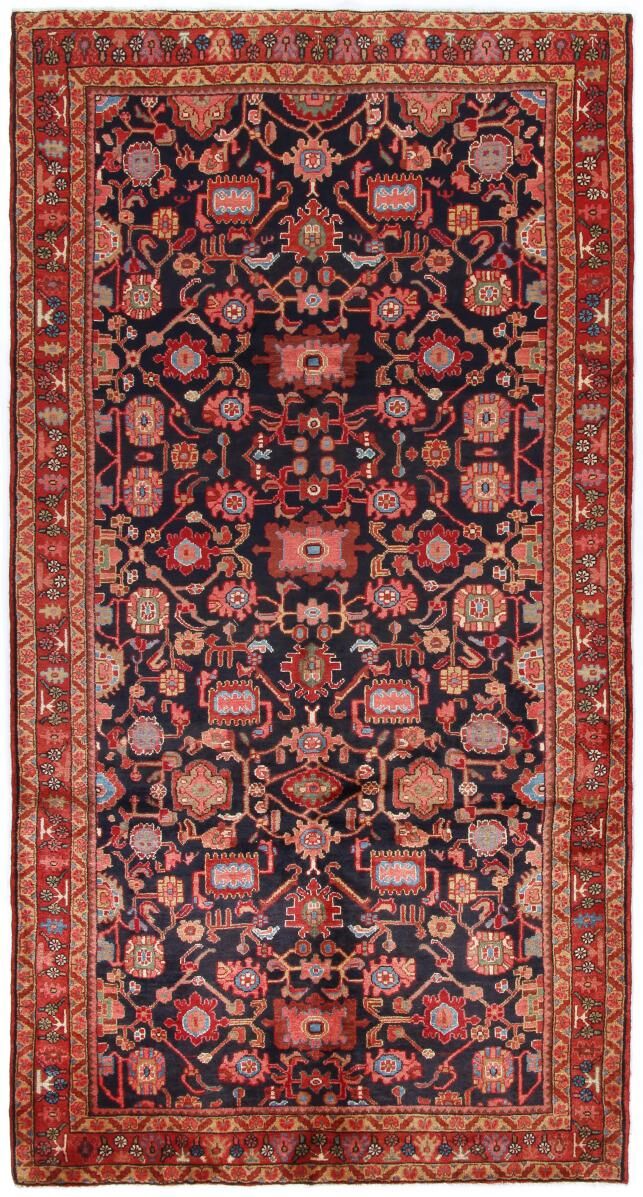 Nain Trading Tappeto Persiano Nahavand 326x166 Corridore Blu Scuro/Rosa (Annodato a mano, Persia/Iran, Lana) Nain Trading Tappeto Persiano Nahavand 326x166 Corridore Blu Scuro/Rosa (Annodato a mano, Persia/Iran, Lana)