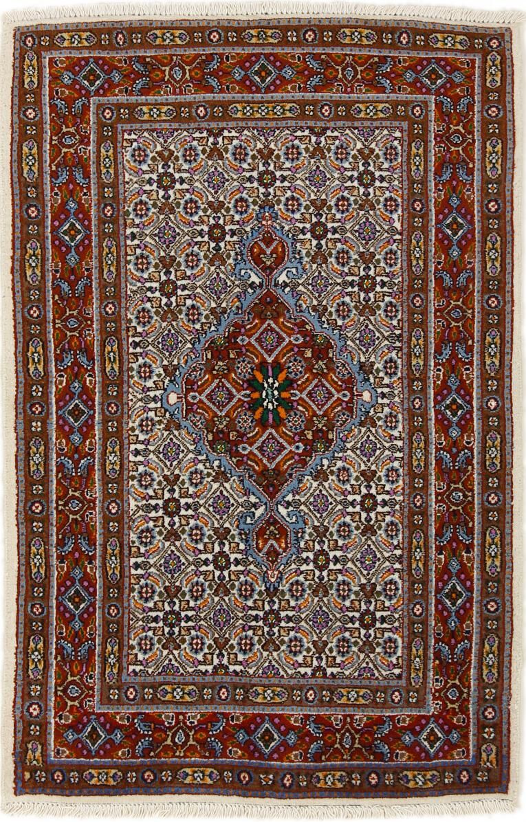 Nain Trading Tappeto Orientale Moud 118x78 Grigio Scuro/Beige (Persia/Iran, Lana, Annodato a mano) Nain Trading Tappeto Orientale Moud 118x78 Grigio Scuro/Beige (Persia/Iran, Lana, Annodato a mano)