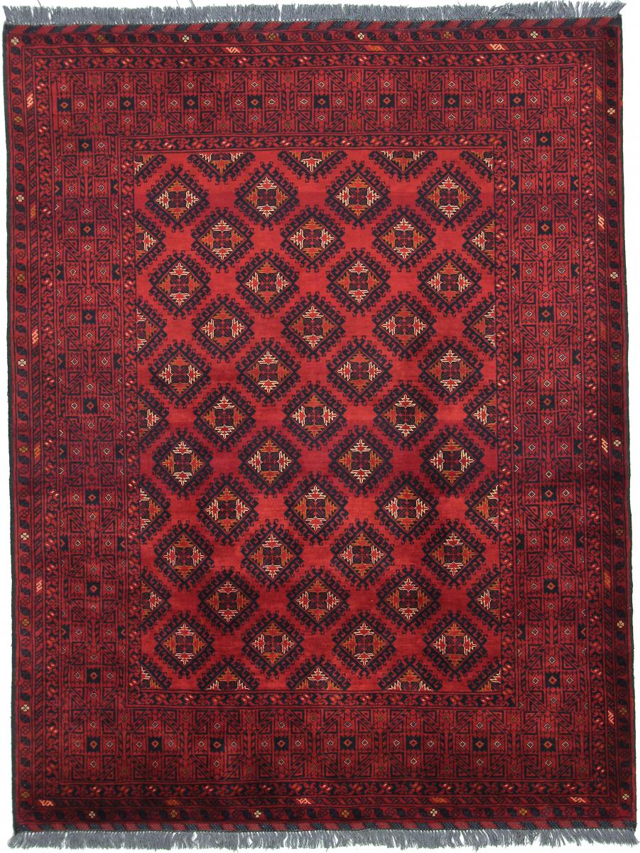 Nain Trading Tappeto Orientale Afghan Kunduz 195x151 Marrone Scuro/Viola (Afghanistan, Lana, Annodato a mano) Nain Trading Tappeto Orientale Afghan Kunduz 195x151 Marrone Scuro/Viola (Afghanistan, Lana, Annodato a mano)