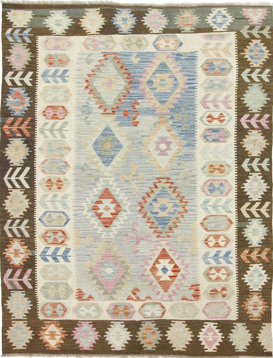 Nain Trading Tappeto Tessuto a Mano Kilim Afghan Heritage 234x180 Grigio/Beige (Lana, Afghanistan) Nain Trading Tappeto Tessuto a Mano Kilim Afghan Heritage 234x180 Grigio/Beige (Lana, Afghanistan)
