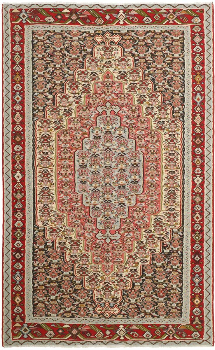 Nain Trading Tappeto Fatto A Mano Kilim Senneh 245x151 Grigio/Rosa (Lana, Persia/Iran) Nain Trading Tappeto Fatto A Mano Kilim Senneh 245x151 Grigio/Rosa (Lana, Persia/Iran)