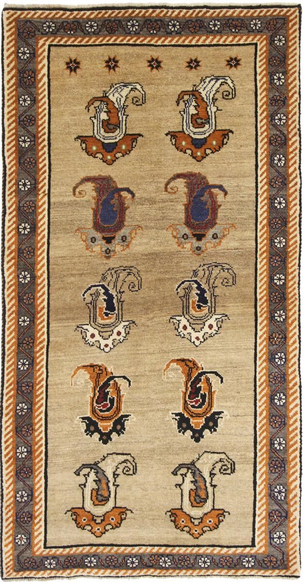 Nain Trading Tappeto Orientale Ghashghai 207x107 Corridore Beige/Marrone (Persia/Iran, Lana, Annodato a mano) Nain Trading Tappeto Orientale Ghashghai 207x107 Corridore Beige/Marrone (Persia/Iran, Lana, Annodato a mano)