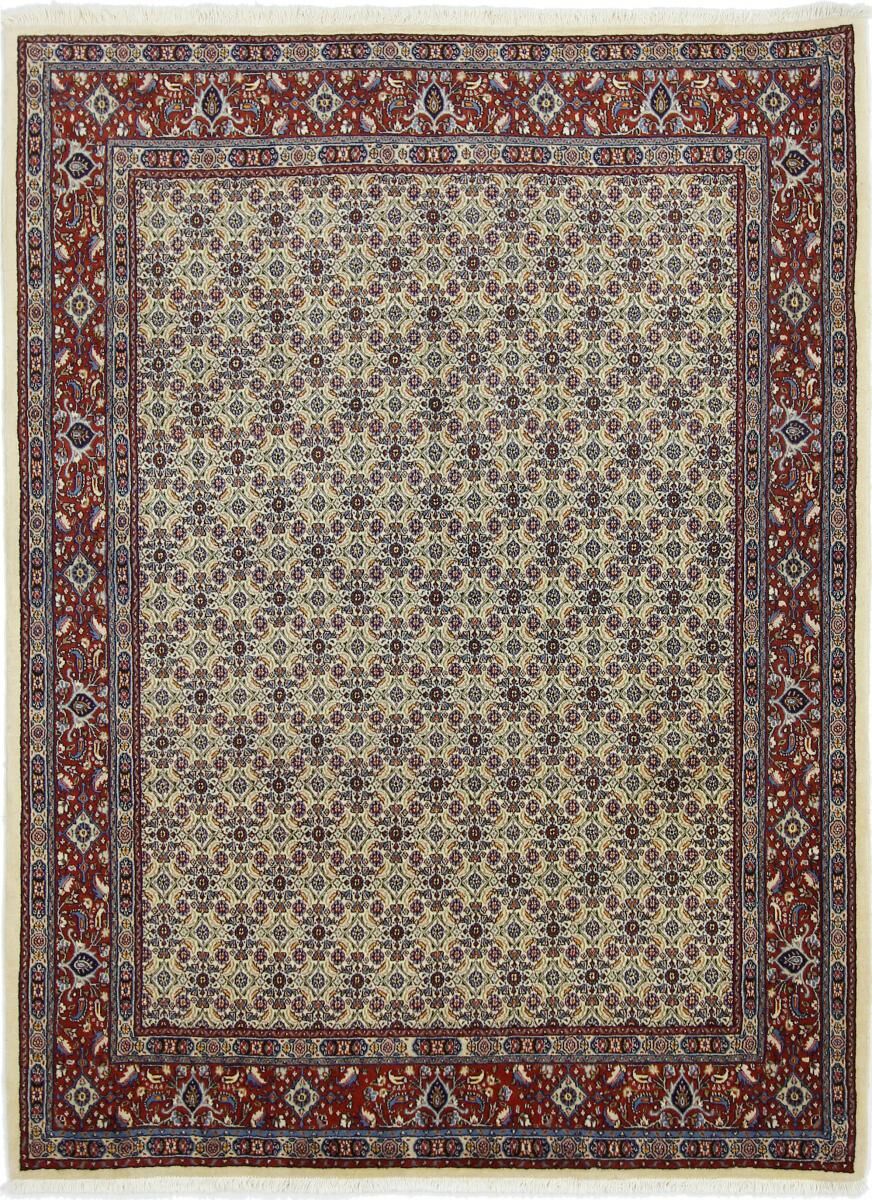 Nain Trading Tappeto Persiano Moud 234x176 Grigio Scuro/Beige (Annodato a mano, Persia/Iran, Lana / Seta) Nain Trading Tappeto Persiano Moud 234x176 Grigio Scuro/Beige (Annodato a mano, Persia/Iran, Lana / Seta)