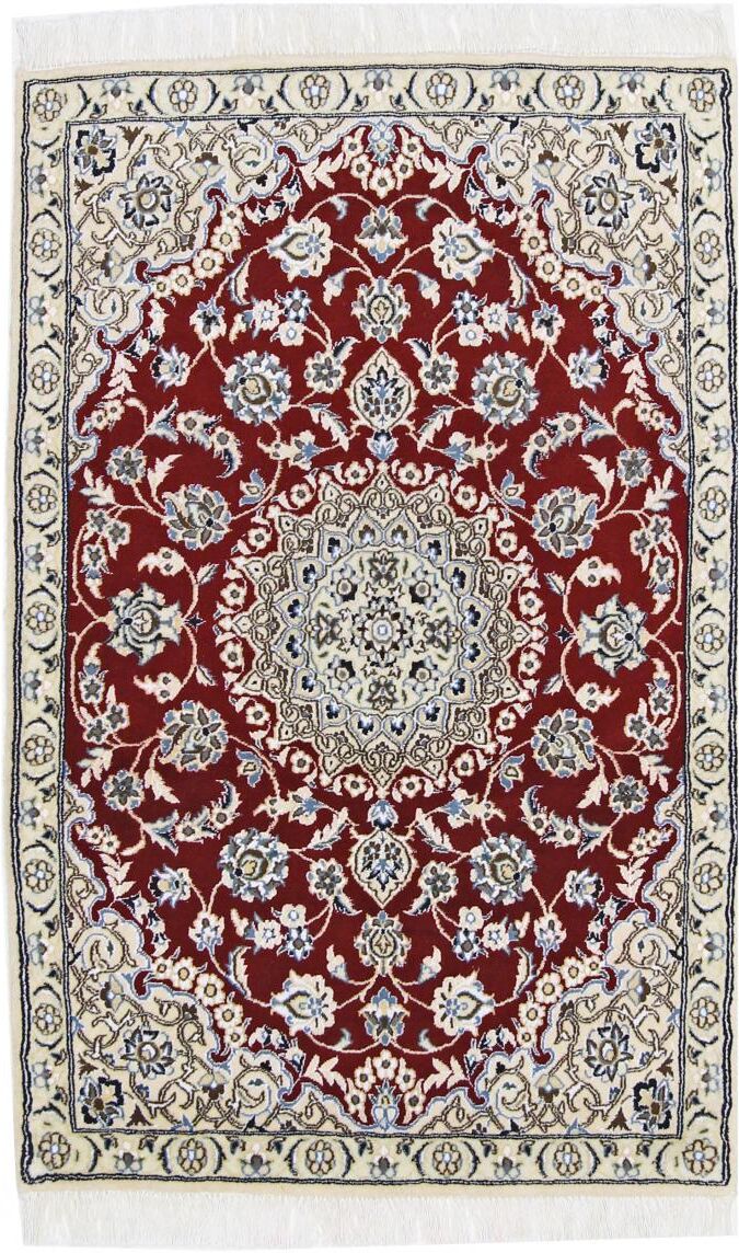 Nain Trading Tappeto Orientale Nain 9La 144x91 Beige/Ruggine (Lana / Seta, Persia/Iran, Annodato a mano) Nain Trading Tappeto Orientale Nain 9La 144x91 Beige/Ruggine (Lana / Seta, Persia/Iran, Annodato a mano)