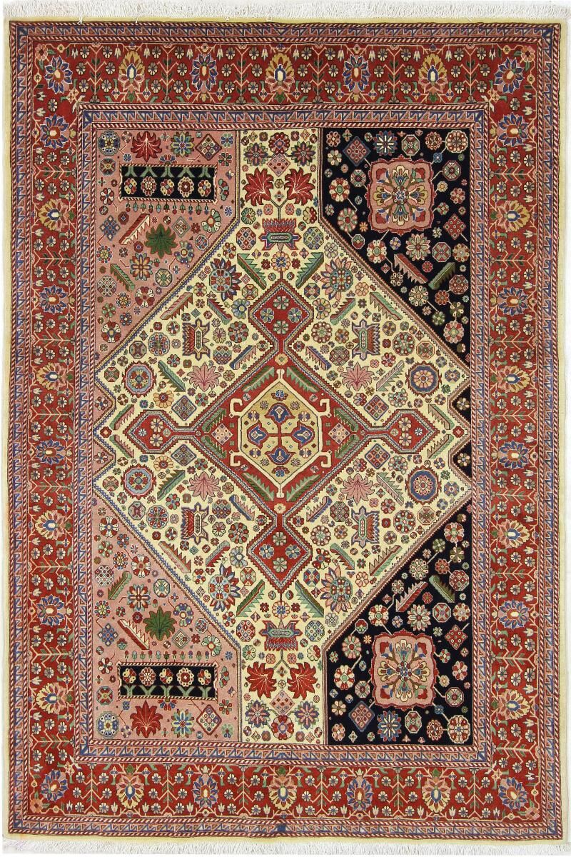 Nain Trading Tappeto Ghashghai Sherkat 210x144 Moderna/Design Marrone/Rosa (Annodato a mano, Lana, Persia/Iran) Nain Trading Tappeto Ghashghai Sherkat 210x144 Moderna/Design Marrone/Rosa (Annodato a mano, Lana, Persia/Iran)